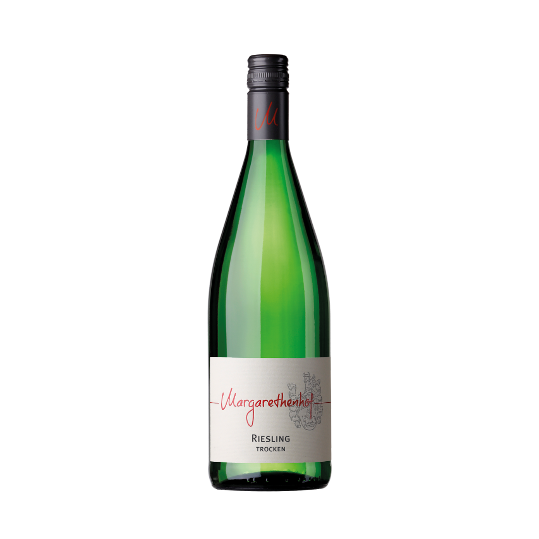 Basis Riesling trocken (Weingut Margarethenhof) - APFEL - KERNOBST - RIESLINGSCHORLE