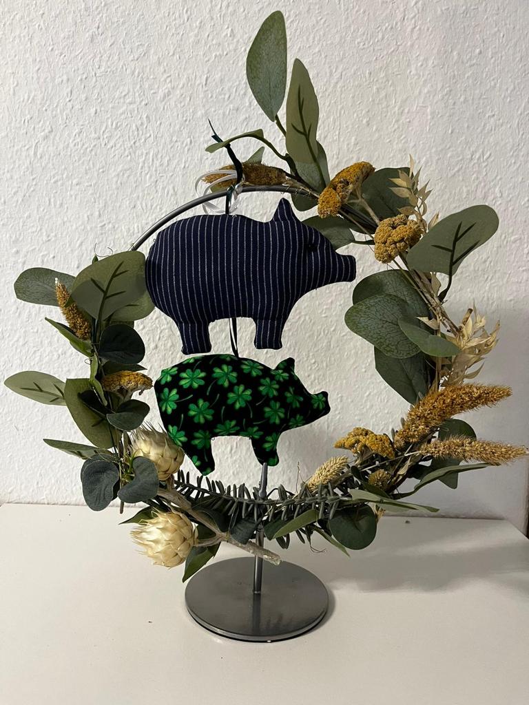 Glücksschweine von Elke’s Werkelwerk (Versandkostenfrei)