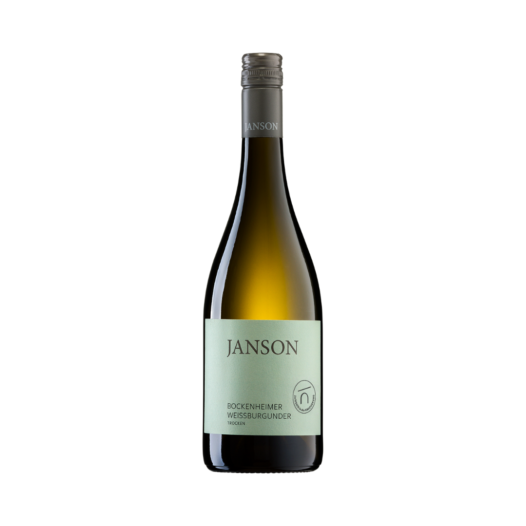 Bockenheimer Weißburgunder (Weingut Schloss Janson) - GRÜNE BIRNE - STEINOBST - LEBENDIG