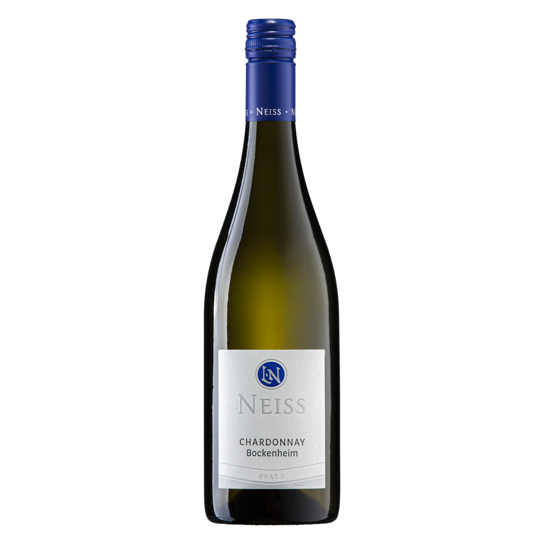 Chardonnay trocken "Bockenheim" (Weingut Neiss) - NUSSIG - GELBE FRÜCHTE- BIRNE