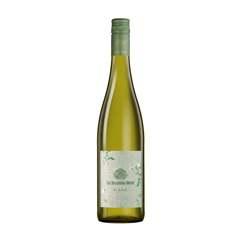 Cuvée BLANC trocken - Riesling, Sauvignon Blanc & Scheurebe (Weingut Dr. Bürklin-Wolf) - SAFTIG - TRINKFREUDIG - GRÜNER APFEL
